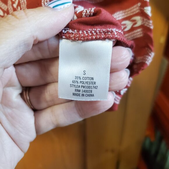 Harper Womens Size Small Blouse - Picture 2 of 8